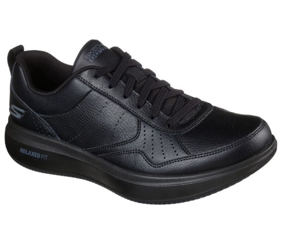 Skechers Gowalk Steady Tenisky Panske Čierne | 526-IVJZCK