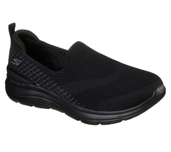 Skechers Gowalk Stretch Fit - Special Day Slip On Damske Čierne | 856-UWFAOM