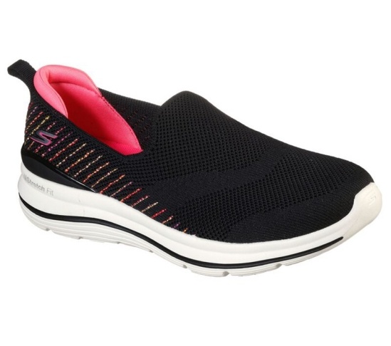 Skechers Gowalk Stretch Fit - Special Day Slip On Damske Čierne / Viacfarebný | 891-CSEOYD