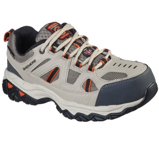 Skechers Holdredge - Astatula Comp Spicou Pracovne Cizmy Panske Oranžové | 604-HXCIAG