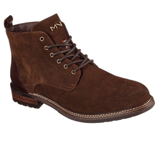Skechers Ithaca - Stowe Cizmy Panske Hnede | 314-FKGDYO