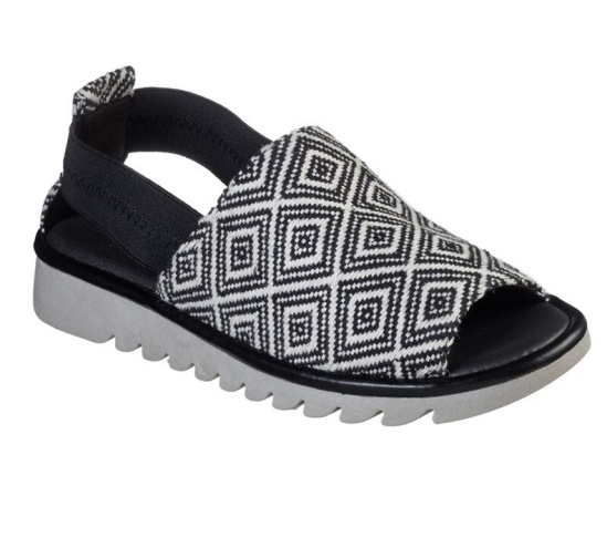 Skechers Jigsawed - Picnic Sandale Damske Čierne | 764-ASUMBQ