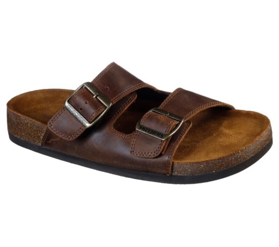 Skechers Krevon - Wanson Slapky Panske Hnede | 139-WIONPD