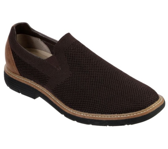 Skechers Lite Lugg - Woods Slip On Panske Hnede | 021-XCMPWJ