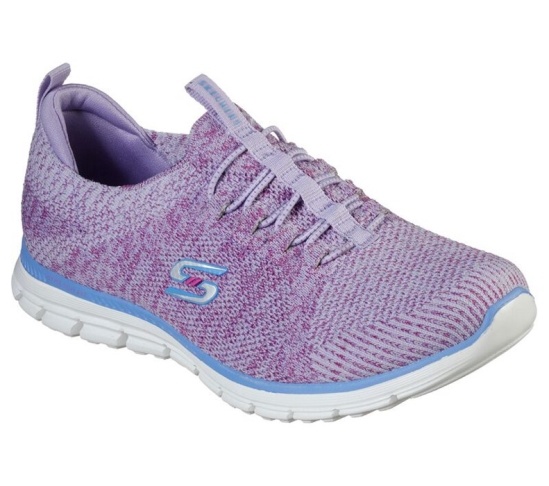 Skechers Luminate - She's Magnificent Slip On Damske Nachový / Modre | 976-JRHCKZ