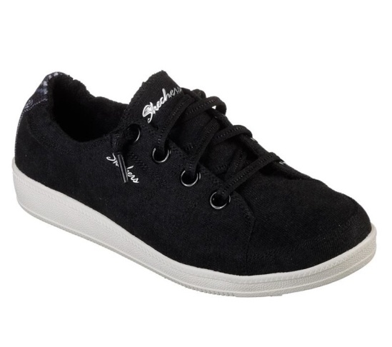 Skechers Madison Ave - Inner City Slip On Damske Čierne / Biele | 486-JMTVDZ