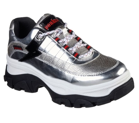 Skechers Master - Silver Strike Tenisky Damske Strieborne | 591-SQGVWC