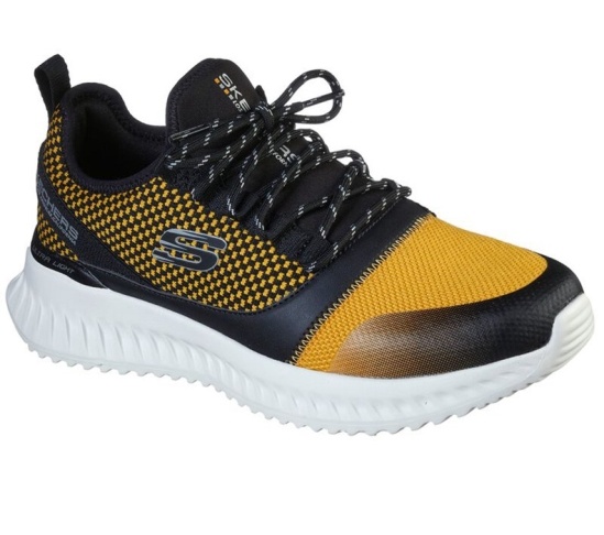 Skechers Matera 2.0 - Belloq Tenisky Panske Žlté / Čierne | 249-MEOYCF