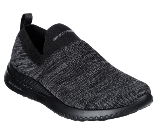Skechers Matera - Graftel Slip On Panske Čierne | 064-NLZWMK