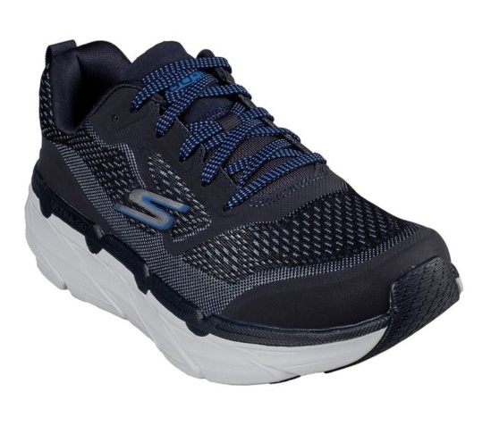 Skechers Max Cushioning Premier Bezecke Topanky Panske Námornícka Modrá | 148-ZDJPMN