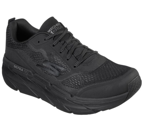 Skechers Max Cushioning Premier Bezecke Topanky Panske Čierne / Siva | 941-HANPYX