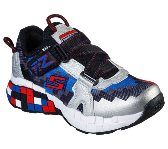 Skechers Mega-Craft - Cubotrons Tenisky Chlapcenske Čierne / Červené | 839-PLWVOD