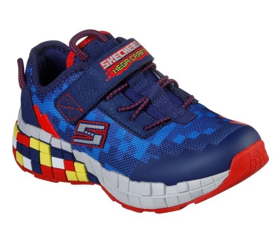 Skechers Mega-Craft Tenisky Chlapcenske Námornícka Modrá / Červené | 241-PXCVWE