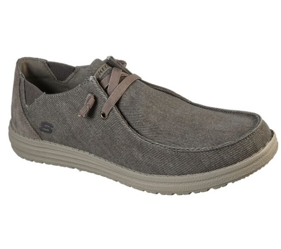 Skechers Melson - Raymon Slip On Panske Hnedožltý | 380-LBWKND