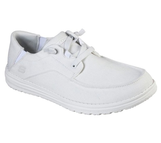 Skechers Melson - Volgo Slip On Panske Biele | 401-DOCHTK