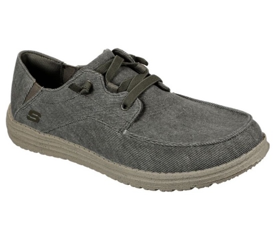 Skechers Melson - Volgo Slip On Panske Olivovo Zelená | 381-YTJMBS