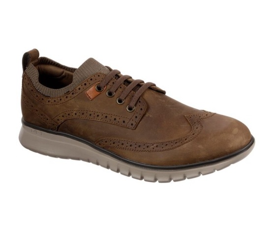 Skechers Neo Bežná - Decon Slip On Panske Hnede | 203-SJKXFP