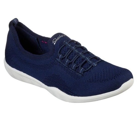 Skechers Newbury St - Every Angle Slip On Damske Námornícka Modrá | 305-GHILBS