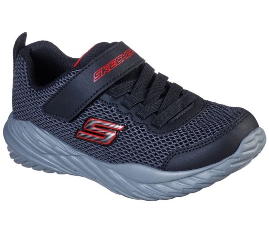 Skechers Nitro Sprint - Krodon Tenisky Chlapcenske Čierne / Červené | 183-CTMJVD