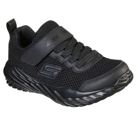 Skechers Nitro Sprint - Krodon Tenisky Chlapcenske Čierne | 438-EXINLG