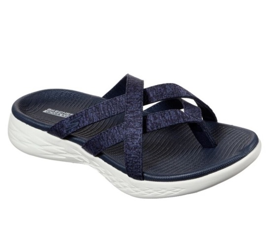 Skechers On The Go 600 - Dainty Zabky Damske Námornícka Modrá | 536-ETVNUY