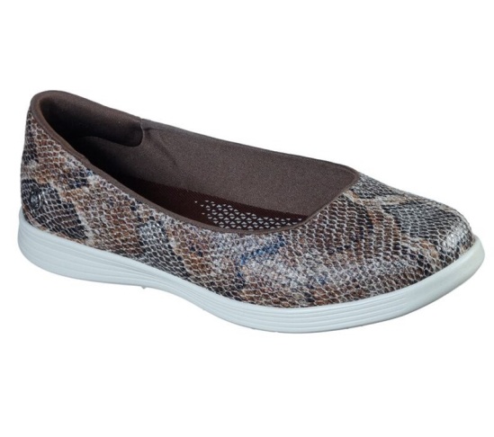 Skechers On The Go Dreamy - Curious Balerinky Damske Hnede | 953-ZGHPYC