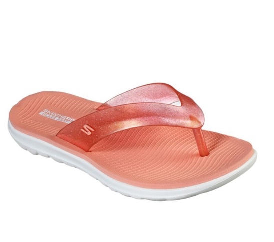 Skechers On The Go Nextwave Ultra - Aruba Zabky Damske Oranžové | 674-BDHUIV