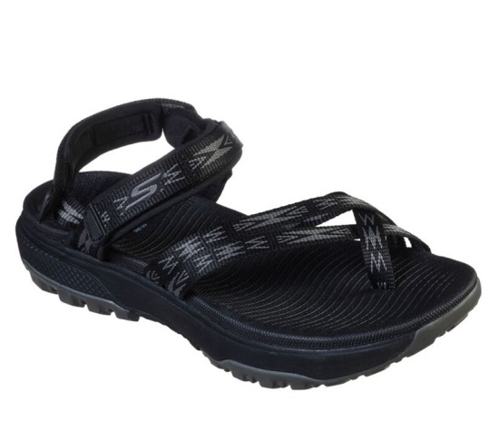 Skechers On The Go Outdoor Ultra - Mojave Sandale Damske Čierne / Siva | 961-ATCSMQ