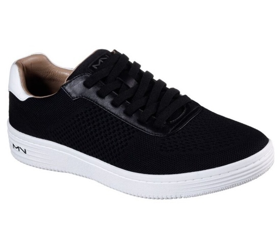 Skechers Palmilla - Abbott Tenisky Panske Čierne | 245-AWLGDE