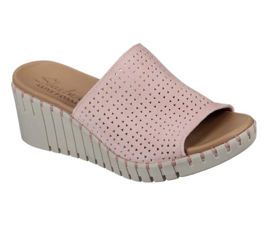 Skechers Pier Ave - Urban Escape Sandale Damske Ruzove | 234-LGHOPE