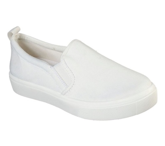 Skechers Poppy - Everyday Daisy Slip On Damske Biele | 075-ZRFAHQ