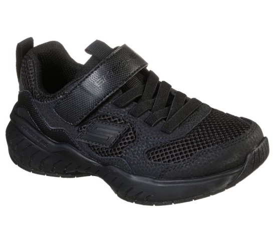 Skechers Power Sonic - Anorzo Tenisky Chlapcenske Čierne | 417-QZOJUP