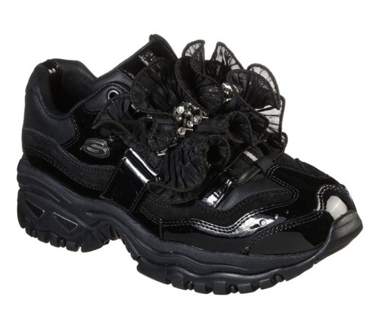 Skechers Premium Heritage: Energy - Cherished Jewel Tenisky Damske Čierne | 049-EDSJMF