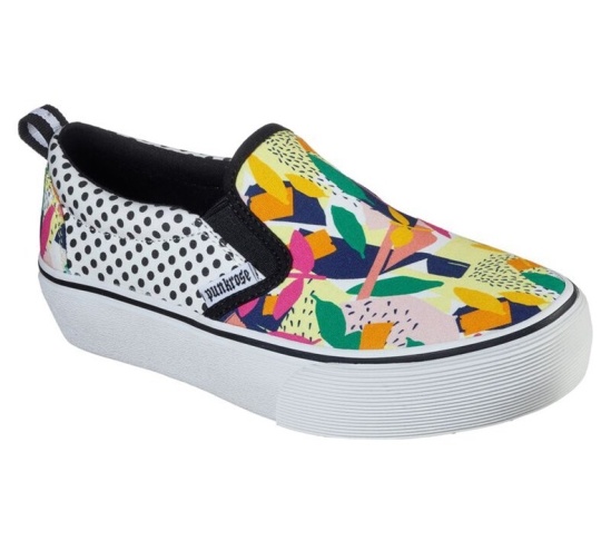 Skechers Punkrose: Volt'd - Wild & Unfettered Slip On Damske Viacfarebný | 208-TUGWQN