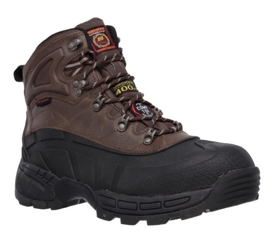 Skechers Radford Wp Comp Spicou Pracovne Cizmy Panske Čierne / Hnede | 931-FACWEO