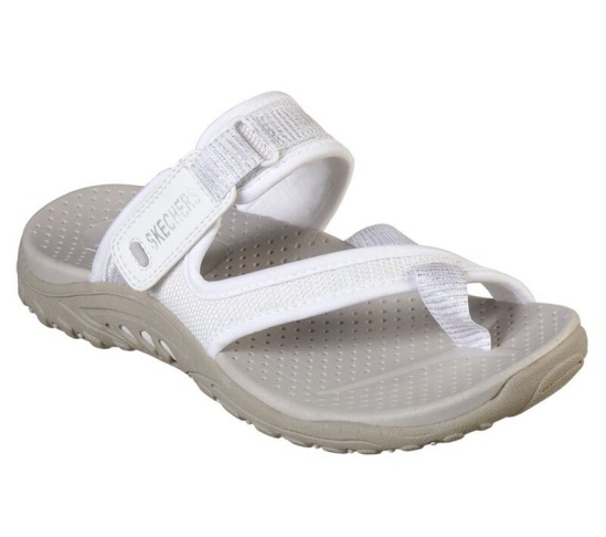 Skechers Reggae - Seize The Day Zabky Damske Biele | 591-JYFILG