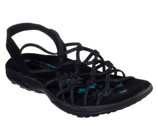 Skechers Reggae Slim - Forget Me Knot Sandale Damske Čierne | 285-AFQJNK