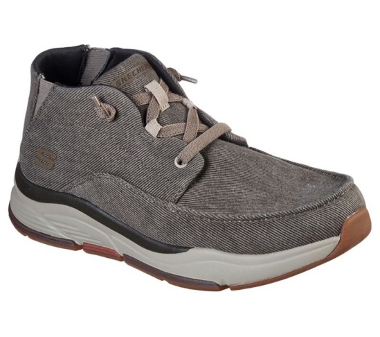 Skechers Relaxed Fit: Benago - Migo Slip On Panske Hnede | 238-BSALOW