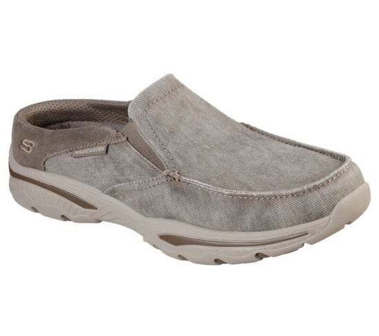 Skechers Relaxed Fit: Creston - Backlot Slip On Panske Hnedožltý | 108-QESRKX