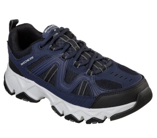 Skechers Relaxed Fit: Crossbar Tenisky Panske Námornícka Modrá / Čierne | 732-OEKTWG