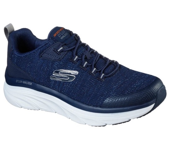 Skechers Relaxed Fit: D'lux Walker - Pensive Slip On Panske Námornícka Modrá | 453-TVWLEA