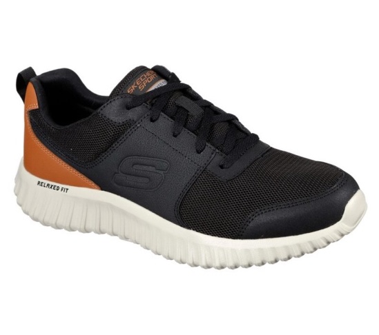 Skechers Relaxed Fit: Depth Charge 2.0 - Winkko Tenisky Panske Hnede / Čierne | 318-WTULDF