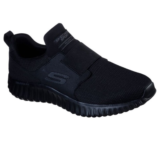 Skechers Relaxed Fit: Depth Charge 2.0 Slip On Panske Čierne | 621-XZUFMW