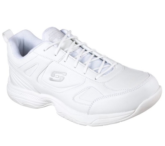 Skechers Relaxed Fit: Dighton Sr Tenisky Panske Biele | 456-ORZWMP
