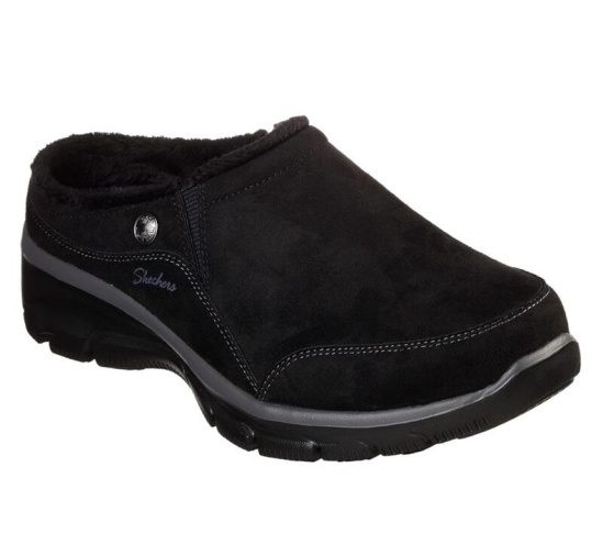 Skechers Relaxed Fit: Easy Going - Latte Slip On Damske Čierne | 683-SNLGCP