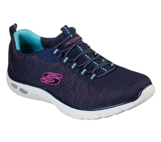 Skechers Relaxed Fit: Empire D'lux - Dance Party Tenisky Damske Námornícka Modrá / Viacfarebný | 532