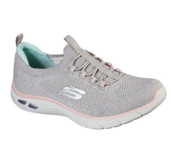 Skechers Relaxed Fit: Empire D'lux - Sharp Witted Tenisky Damske Ruzove | 509-SUQCHX