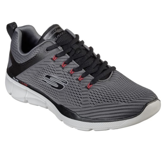 Skechers Relaxed Fit: Equalizer 3.0 Tenisky Panske Siva / Čierne | 894-XTCOWB