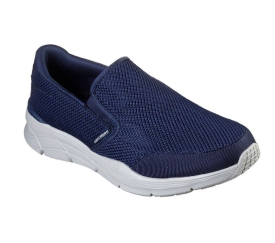 Skechers Relaxed Fit: Equalizer 4.0 - Krimlin Slip On Panske Námornícka Modrá | 834-OJPMZG