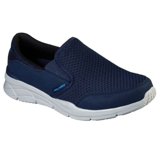 Skechers Relaxed Fit: Equalizer 4.0 - Persisting Slip On Panske Námornícka Modrá | 321-EPSIVC